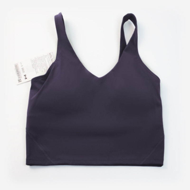 Women's Solid Color Yoga Tank Tops, U Shaped Back Moisture Wicking Sweat-Absorbing Gym Sport Running Fiess Camis