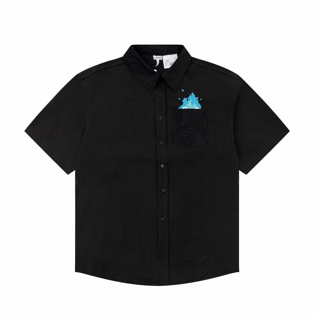 Designer Fashion Clothing Mens Casual Shirts Loewe 2023ss har Mobile Castle Flame Embroidery Shirt Wearing Handsome Sun Protection Net Red Vintage Short Long Sleev, Shipping fee
Designer Fashion Clothing Mens Casual Shirts Loewe 2023ss har Mobile Castle Flame Embroidery Shirt Wearing Handsome Sun Protection Net Red Vintage Short Long Sleev, Shipping fee