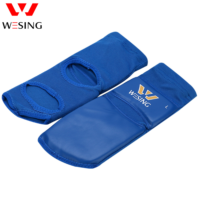 Ankle Support Wesing PU Leather Instep Guard Feet Protector with Large Size for Wushu Sanda Muay Thai Training Boxing training 230609
