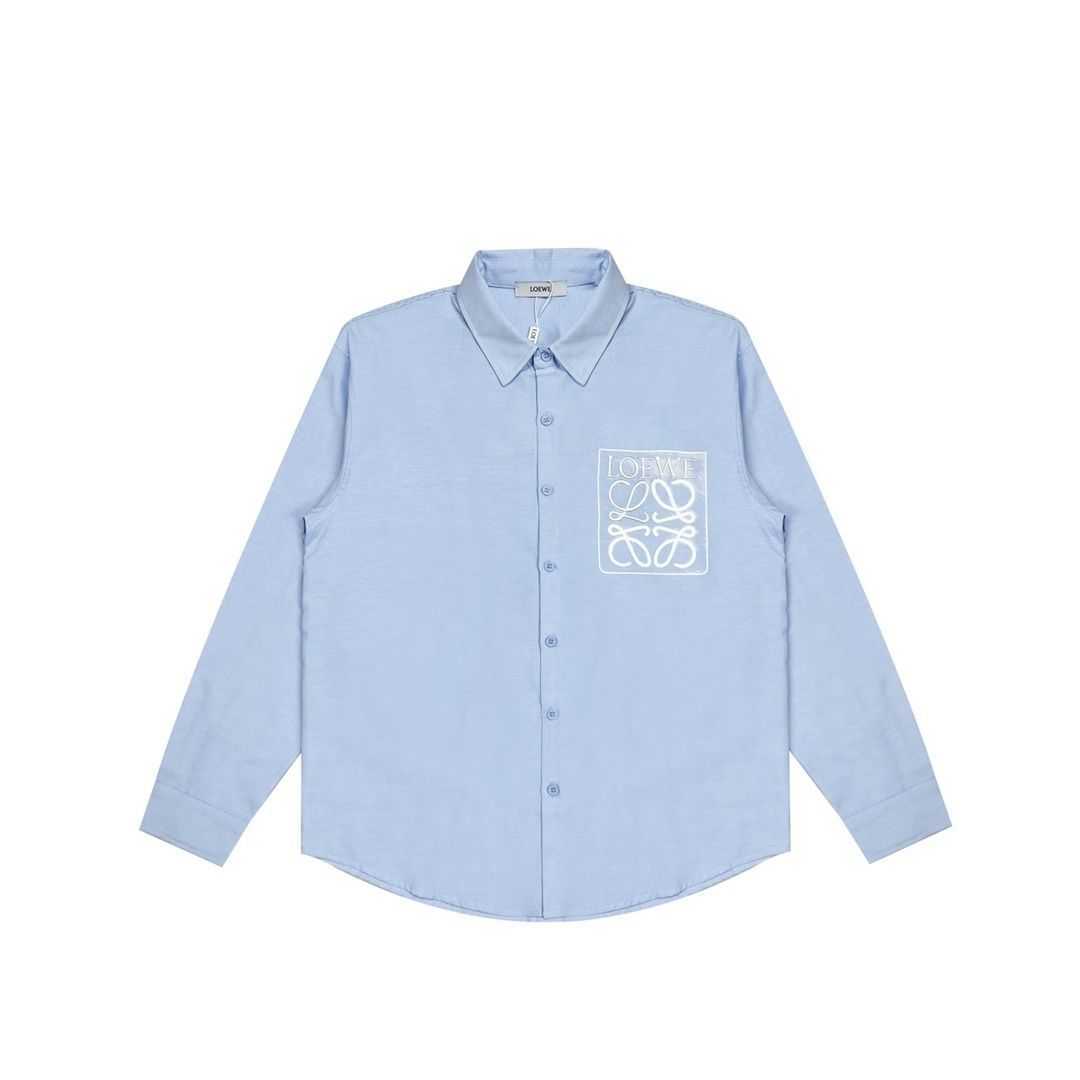 Designer Fashion Clothing Mens Casual Shirts Loewe Reprint Trendy 23ss Roewe Printed Embroidered Pocket Shirt Casual Versatile Business Unisex Long Sleeve Short L, Shipping fee
Designer Fashion Clothing Mens Casual Shirts Loewe Reprint Trendy 23ss Roewe Printed Embroidered Pocket Shirt Casual Versatile Business Unisex Long Sleeve Short L, Shipping fee
