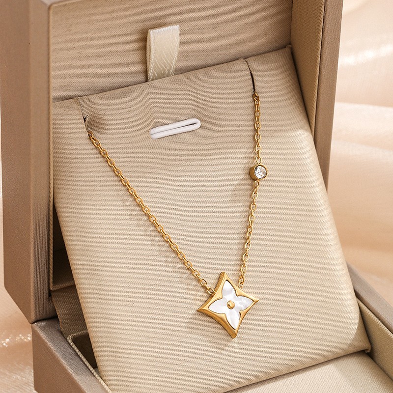 2023 Mother of Pearl pendant necklace designer jewelry womens schmuck chain angel four leaf clover dolphin jewellery moissanite pendants men Party free shipping
2023 Mother of Pearl pendant necklace designer jewelry womens schmuck chain angel four leaf clover dolphin jewellery moissanite pendants men Party free shipping