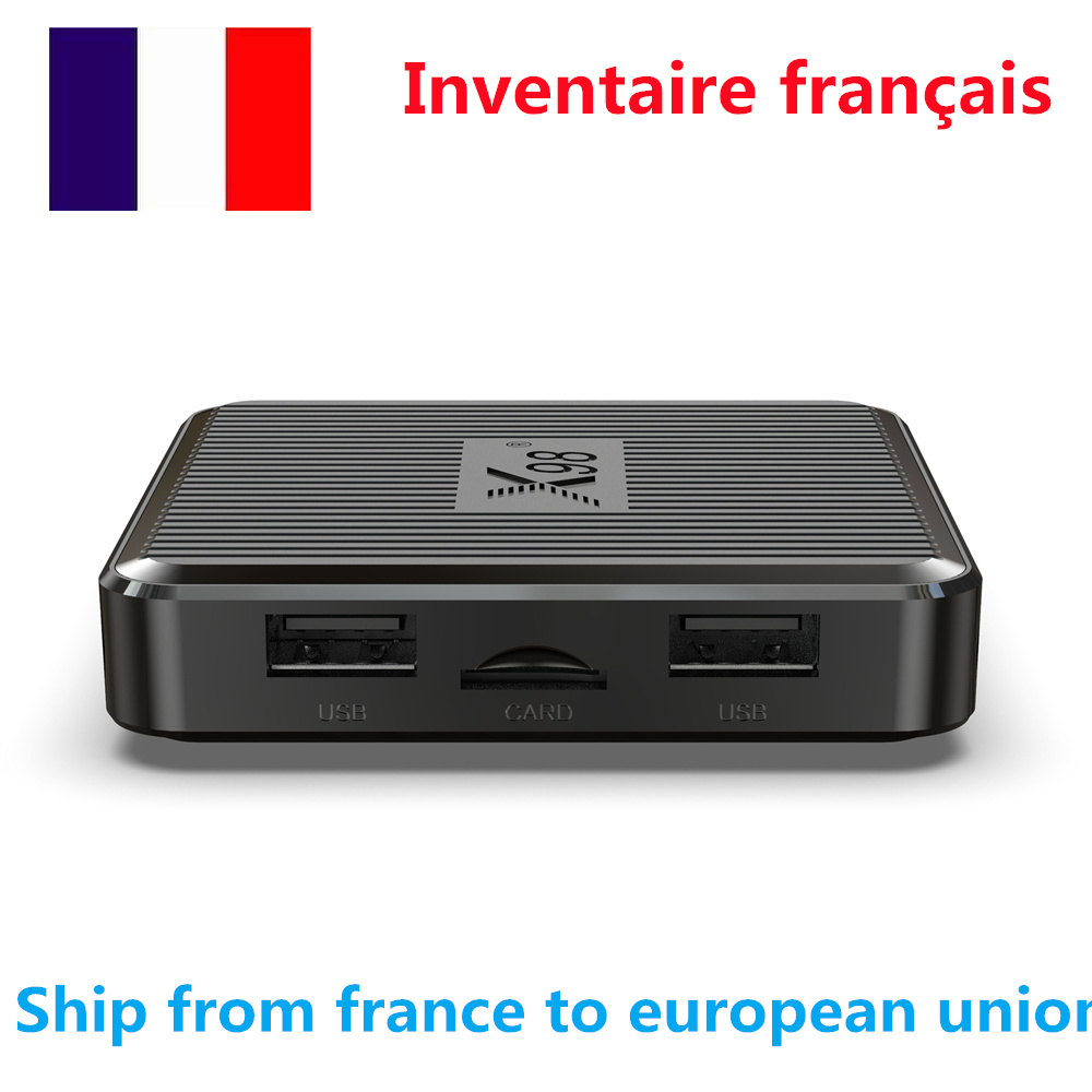 france has stock X98Q TV Box Android 11 OS 2.4G/5G Dual Band WIFI OTT Smart 2GB 16GB S905W2 Wifi Media Play 4K 100M LAN