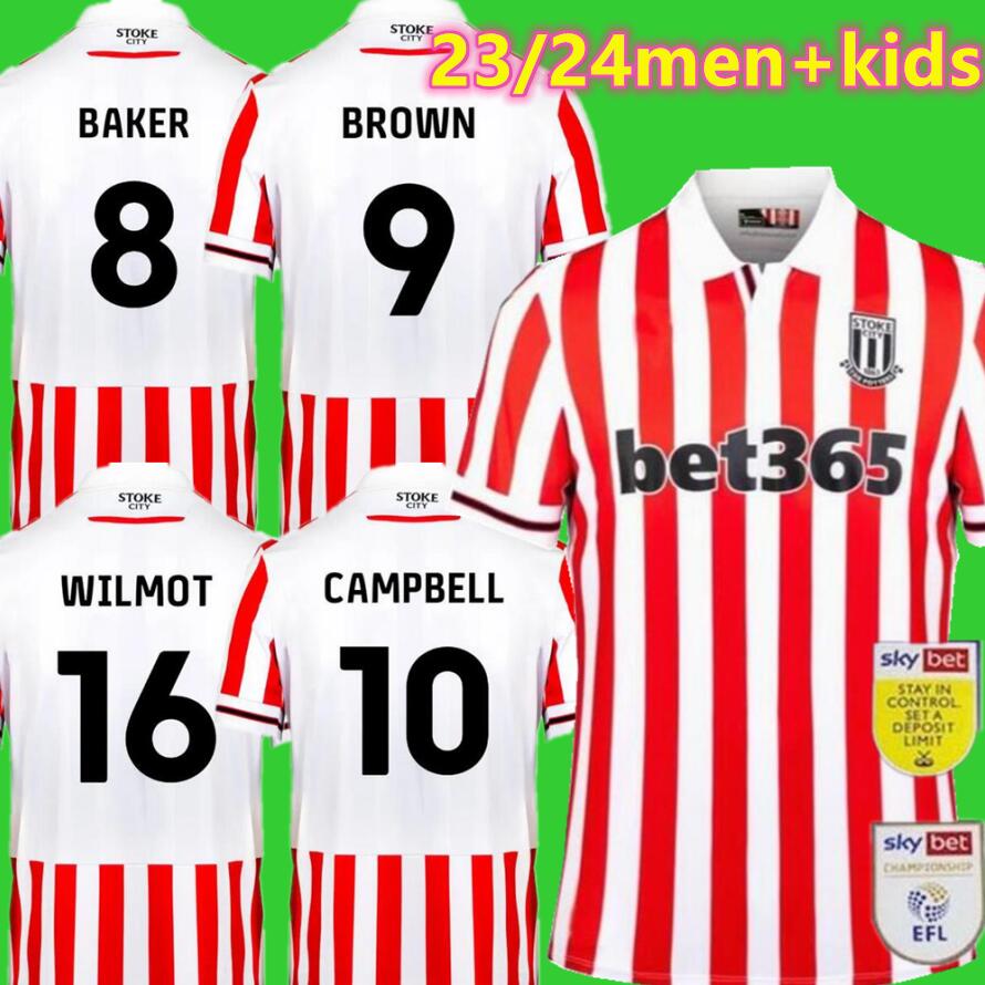 23 24 Stoke City MIKEL CAMPBELL soccer jerseys away third SMITH FLETCHER POWELL BROWN CLUCAS home Kits 2023 2024 camiseta Baker men kids kit Football Shirts Uniforms, 23/24 kids
23 24 Stoke City MIKEL CAMPBELL soccer jerseys away third SMITH FLETCHER POWELL BROWN CLUCAS home Kits 2023 2024 camiseta Baker men kids kit Football Shirts Uniforms, 23/24 kids