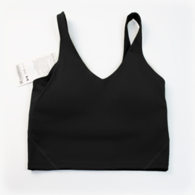 Women's Solid Color Yoga Tank Tops, U Shaped Back Moisture Wicking Sweat-Absorbing Gym Sport Running Fiess Camis