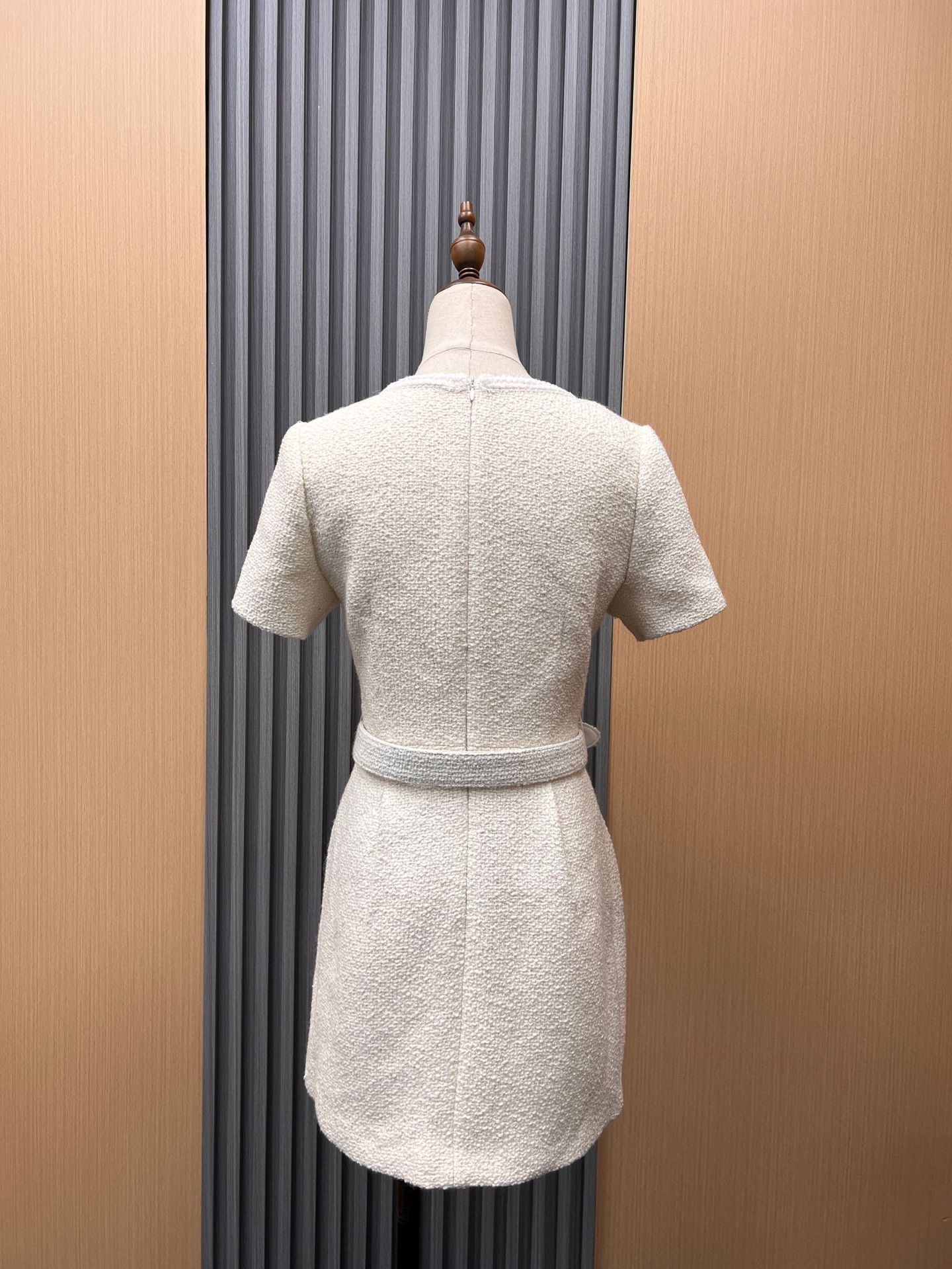 Casual Dresses S-elf-Portrait Black A-line Mini Dress Square Neck Shirt Dress for Women