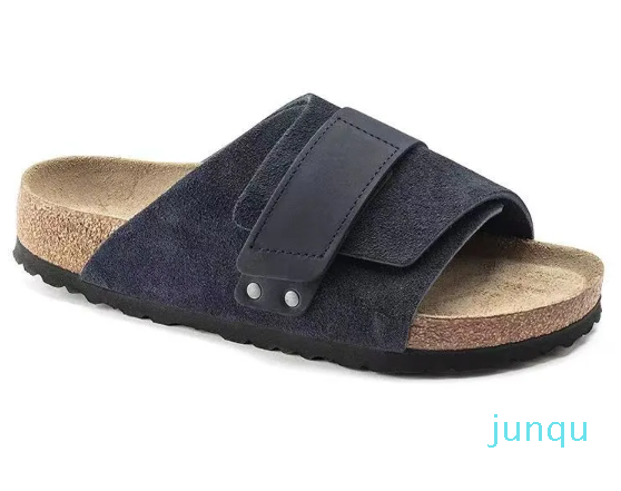 Single buckle sandals Slippers OP17 men's and women's same style coleather suede cork slippers kyoto series pink, Blue
Single buckle sandals Slippers OP17 men's and women's same style coleather suede cork slippers kyoto series pink, Blue