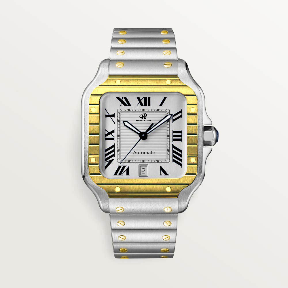 Business men's watch designer watch men's watch automatic movement watch stainless steel strap sapphire glass suitable for various parties Montre De Luxe, Color9
Business men's watch designer watch men's watch automatic movement watch stainless steel strap sapphire glass suitable for various parties Montre De Luxe, Color9