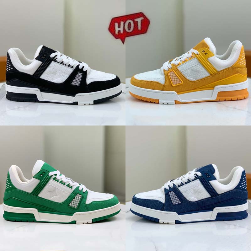Luxury designer casual shoes Embossed Trainer Sneaker triple white pink sky blue Abloh black green yellow denim low Virgil mens sneakers women trainers EUR 36-45
Luxury designer casual shoes Embossed Trainer Sneaker triple white pink sky blue Abloh black green yellow denim low Virgil mens sneakers women trainers EUR 36-45