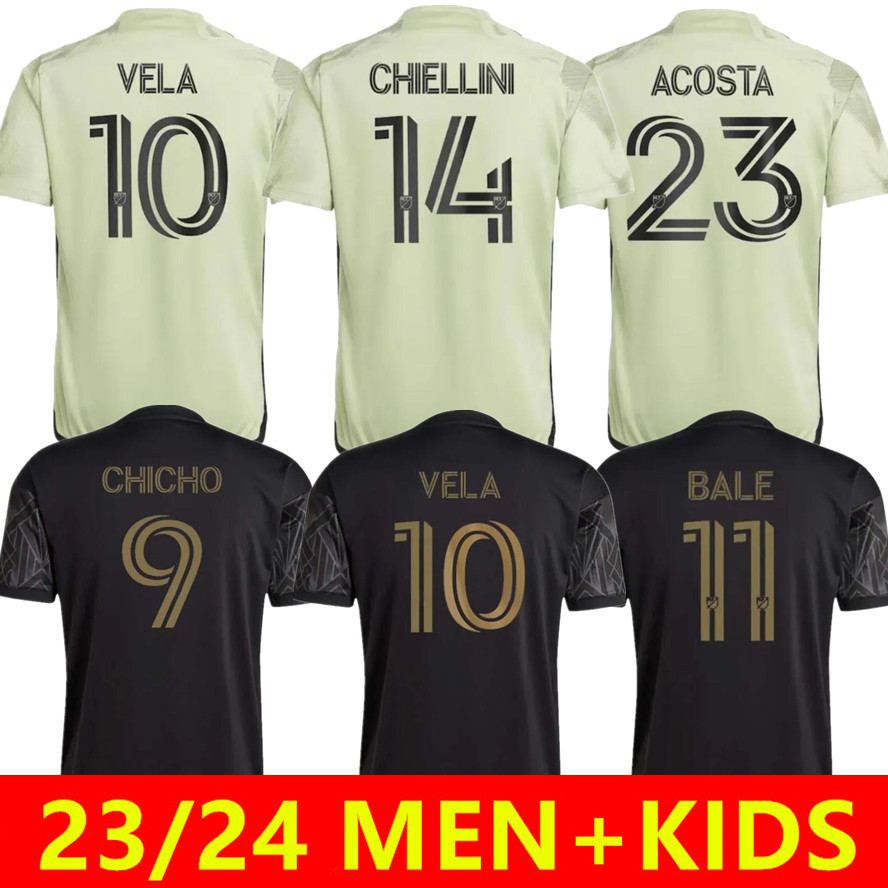 2023 Los Angeles FC soccer jerseys VELA CHIELLINI BALE football shirts 23 24 CHICHO BLESSING ACOSTA LAFC custom jersey men kids kit fans version, 22-23 home player version
2023 Los Angeles FC soccer jerseys VELA CHIELLINI BALE football shirts 23 24 CHICHO BLESSING ACOSTA LAFC custom jersey men kids kit fans version, 22-23 home player version