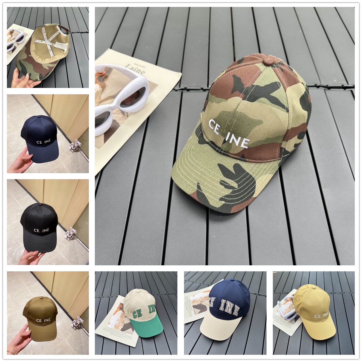 2023 Fashion Hat Mens Womens Baseball Cap Celins S Fitted Hats Letter Summer Snapback Sunshade Sport Embroidery Casquette Beach Luxury Hats, 25#
2023 Fashion Hat Mens Womens Baseball Cap Celins S Fitted Hats Letter Summer Snapback Sunshade Sport Embroidery Casquette Beach Luxury Hats, 25#
