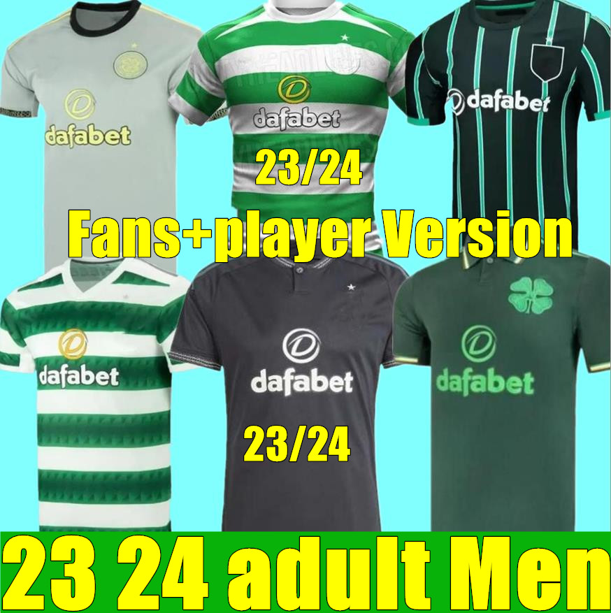 23 24 Celts Away Home Soccer Jerseys Edouard 2023 2024 Men Brown Duffy Taylor Elyounoussi Mcgregor Away Black Child Fans Player Version, Multi
23 24 Celts Away Home Soccer Jerseys Edouard 2023 2024 Men Brown Duffy Taylor Elyounoussi Mcgregor Away Black Child Fans Player Version, Multi
