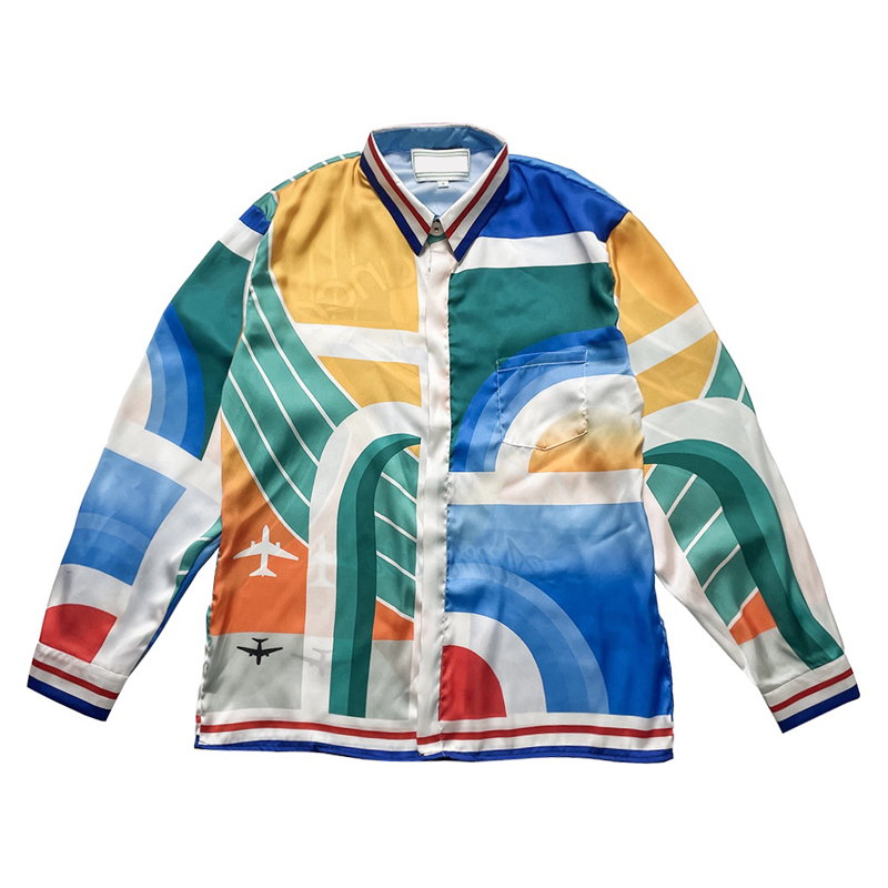 23ss Europe USA Hawaii Beach Cupid Silk Tee Stairway Flower Print Spring Summer Long Sleeve Casual Shirt Multi Colors Rabbit Year Homewear, Plane shirt
23ss Europe USA Hawaii Beach Cupid Silk Tee Stairway Flower Print Spring Summer Long Sleeve Casual Shirt Multi Colors Rabbit Year Homewear, Plane shirt
