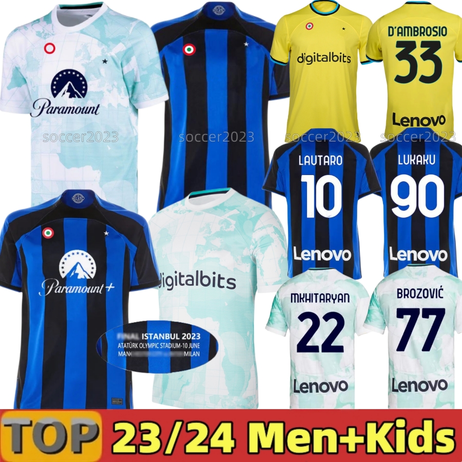 23 24 LUKAKU soccer jerseys BARELLA CORREA INTERS DZEKO GIROUD IBRAHIMOVIC LAUTARO MILANS THEO BRAHIM 22 2023 2024 football shirt uniforms men kids kits sets, 22 23 away aldul kit
23 24 LUKAKU soccer jerseys BARELLA CORREA INTERS DZEKO GIROUD IBRAHIMOVIC LAUTARO MILANS THEO BRAHIM 22 2023 2024 football shirt uniforms men kids kits sets, 22 23 away aldul kit