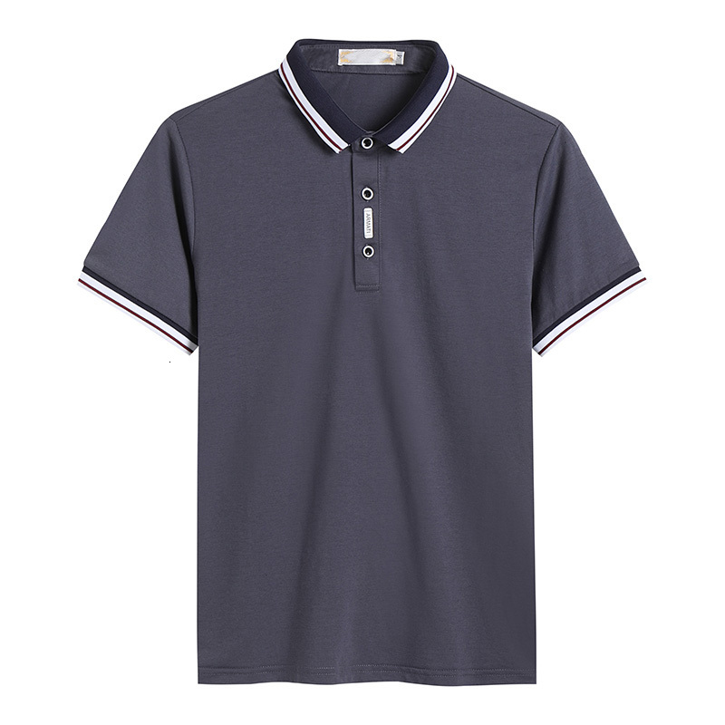 Mens Polos BROWON summer casual polo shirt men short sleeve turn down collar slim fit sold color for plus size 230609