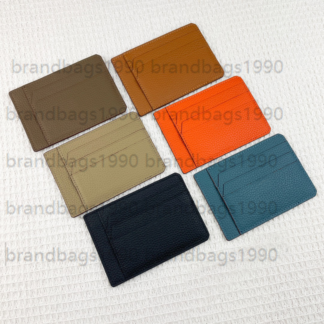 Top quality Togo Card holders Genuine leather City CC Keychain For Credit Cards Short Wallets Women Men Unisex fashion Cowskin Serial Number Come With Box