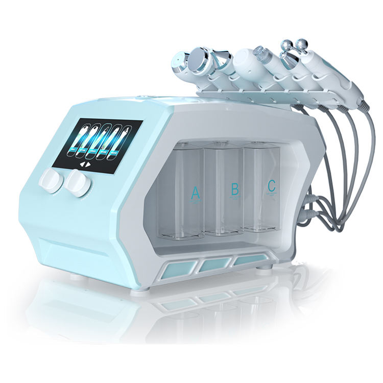 8 in 1 Ultrasonic Dermabrasion Hydra Beauty Machine Water Oxygen Plasma Device Skin Cleaning For Beauty Salon SPA