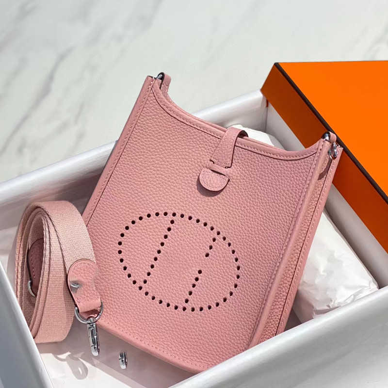 Designer H Home bag Evelynn New Evelyns Cowhide Lychee Pattern One Shoulder Crossbody Women's Bag Casual Versatile Bucket 1 7TRA, 18cm
Designer H Home bag Evelynn New Evelyns Cowhide Lychee Pattern One Shoulder Crossbody Women's Bag Casual Versatile Bucket 1 7TRA, 18cm
