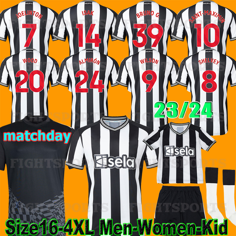 23 24 soccer jerseys ISAK ALMIRON BRUNO G JOELINTON TRIPPIER 2023 2024 UNITED MAXIMIN WILSON NEWCASTLES TARGETT football shirt men kid pre match fans player version, 23 24 women
23 24 soccer jerseys ISAK ALMIRON BRUNO G JOELINTON TRIPPIER 2023 2024 UNITED MAXIMIN WILSON NEWCASTLES TARGETT football shirt men kid pre match fans player version, 23 24 women