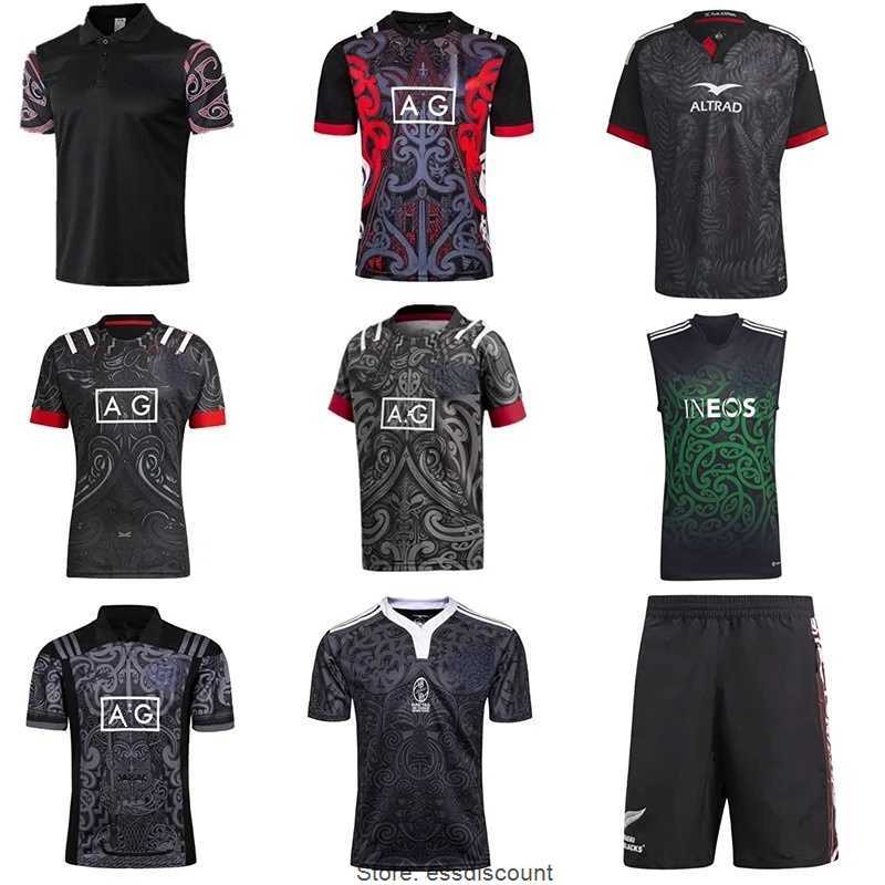 2017-2022 New Zealand Maori All Blacks Home and Away Rugby T-shirt Short Sleeve Training Jersey All Black Jerseys size S-5XL
2017-2022 New Zealand Maori All Blacks Home and Away Rugby T-shirt Short Sleeve Training Jersey All Black Jerseys size S-5XL