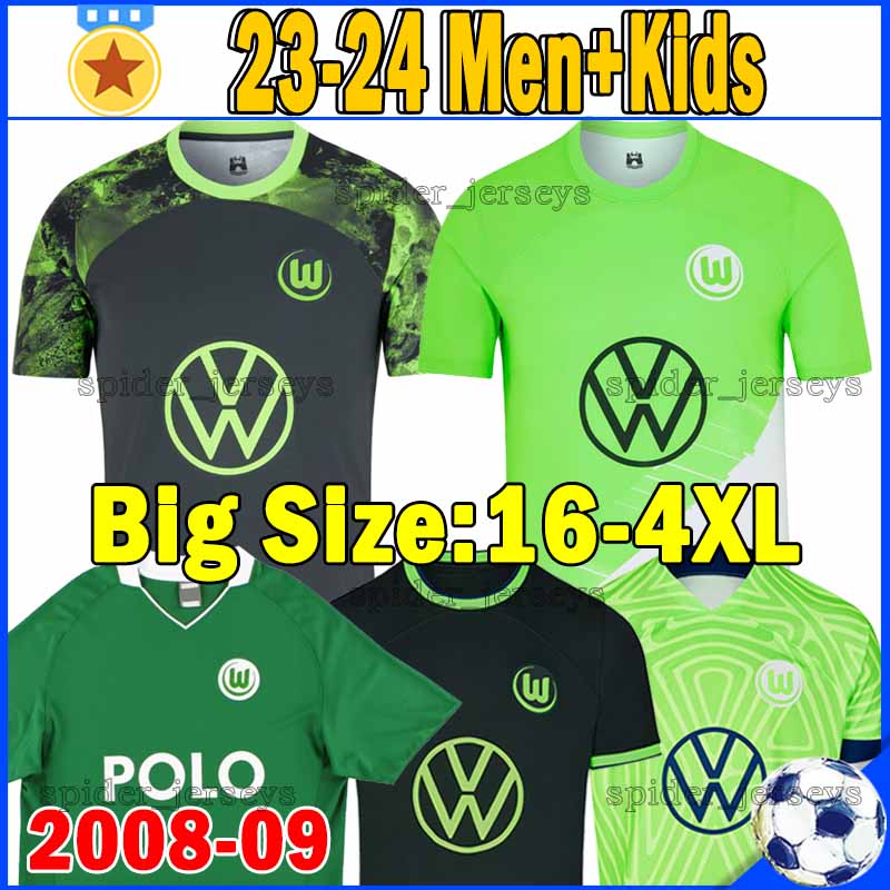 2023 2024 VfL WoLfSbUrG soccer jerseys Retro 2008-09 GINCZEK STEFFEN 22 23 home away MBABU BROOKS ARNOLD WEGHORST uniforms Men Kids Kits football shirts, Woerfusibao 22-23 away
2023 2024 VfL WoLfSbUrG soccer jerseys Retro 2008-09 GINCZEK STEFFEN 22 23 home away MBABU BROOKS ARNOLD WEGHORST uniforms Men Kids Kits football shirts, Woerfusibao 22-23 away