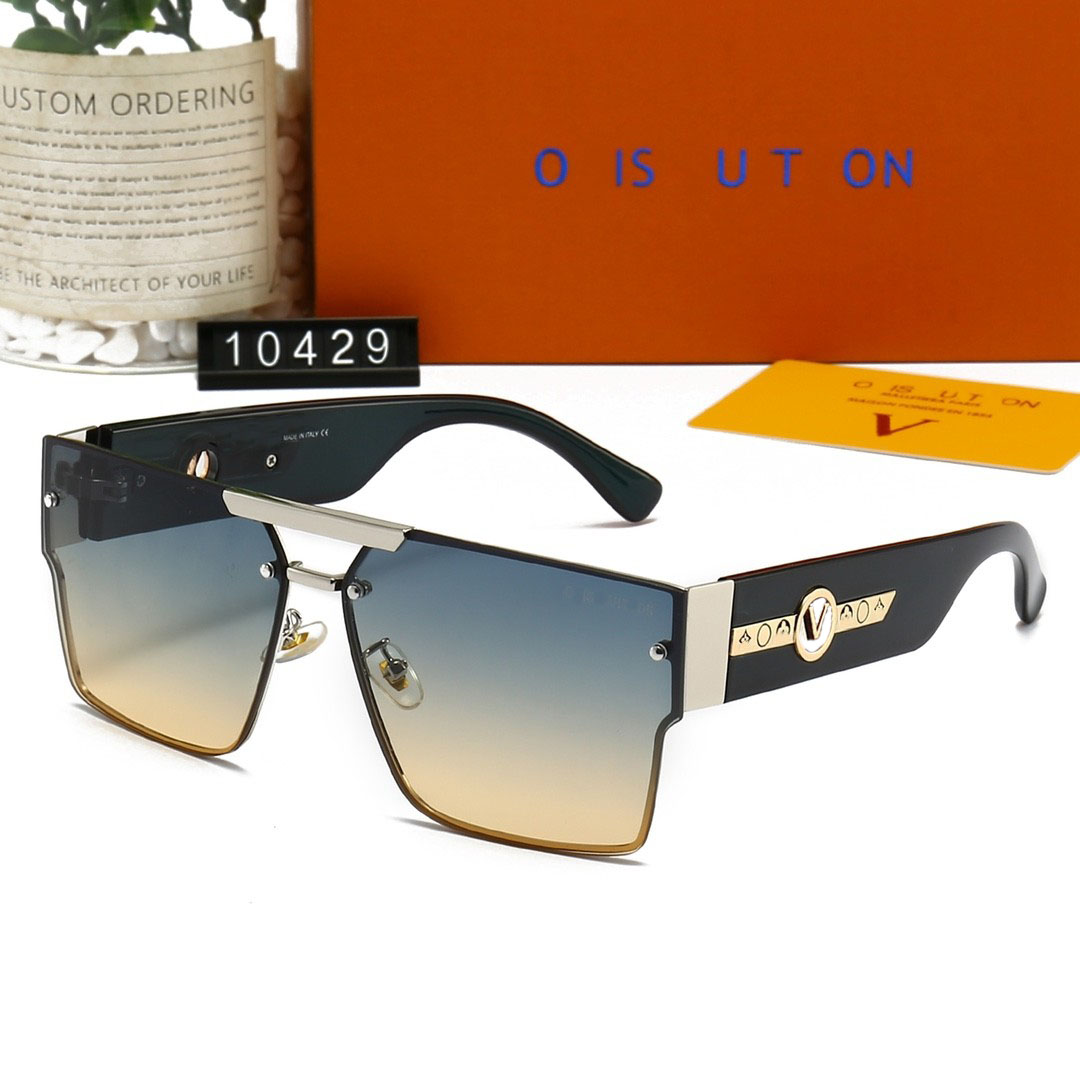 2023 Luxury Designer Glasses Women's Metal Sunglasses Unique Design Pilot Lenses Vacation Sunglass Eyeglass Couple Glasses Versatile Men's Sun Glasses 10429
2023 Luxury Designer Glasses Women's Metal Sunglasses Unique Design Pilot Lenses Vacation Sunglass Eyeglass Couple Glasses Versatile Men's Sun Glasses 10429