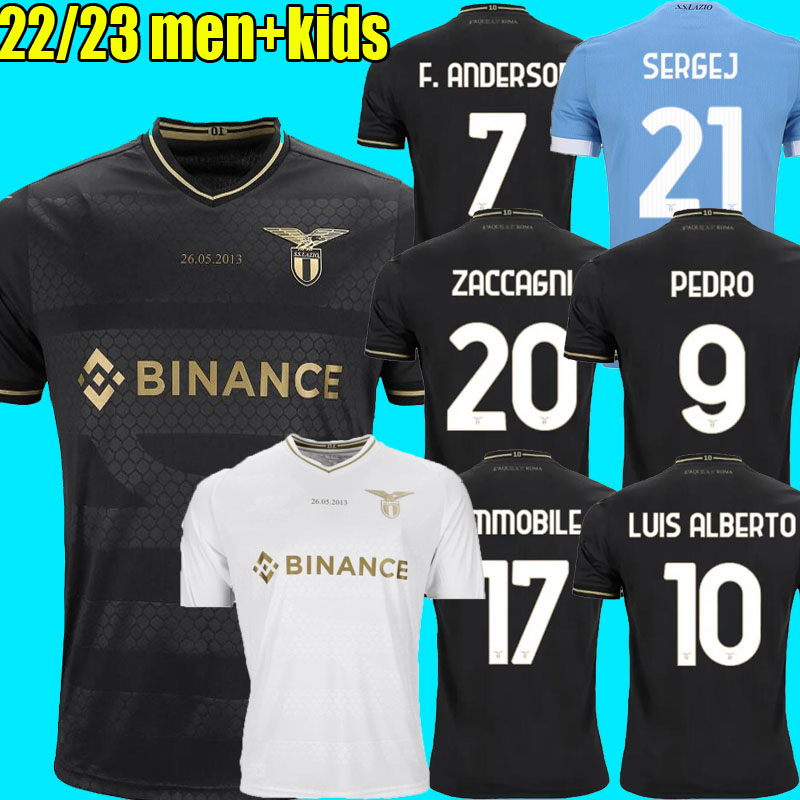 2023 Lazio Immobile soccer Jerseys maglie 22 23 IMMOBILE LUIS BASTOS SERGEJ BADELJ J.CORREA ZACCAGNI MARUSIC men kids kit football shirt 10th Anniversary goalkeeper, 10th kids
2023 Lazio Immobile soccer Jerseys maglie 22 23 IMMOBILE LUIS BASTOS SERGEJ BADELJ J.CORREA ZACCAGNI MARUSIC men kids kit football shirt 10th Anniversary goalkeeper, 10th kids