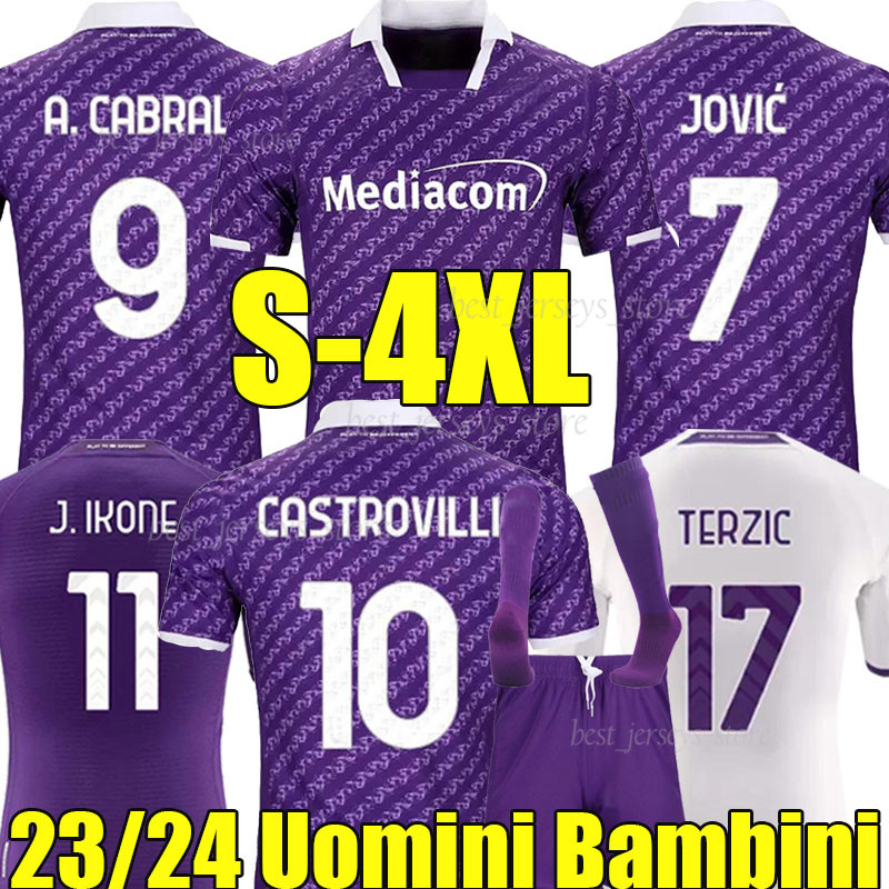 4XL 23/24 FiOrEnTiNa J. IKONE soccer jerseys 2023 2024 CASTROVILLI ERICK Florence jersey ACF JOVIC A. CABRAL Milenkovic C.Kouame men kids kit sets socks football shirt, 22-23 home
4XL 23/24 FiOrEnTiNa J. IKONE soccer jerseys 2023 2024 CASTROVILLI ERICK Florence jersey ACF JOVIC A. CABRAL Milenkovic C.Kouame men kids kit sets socks football shirt, 22-23 home