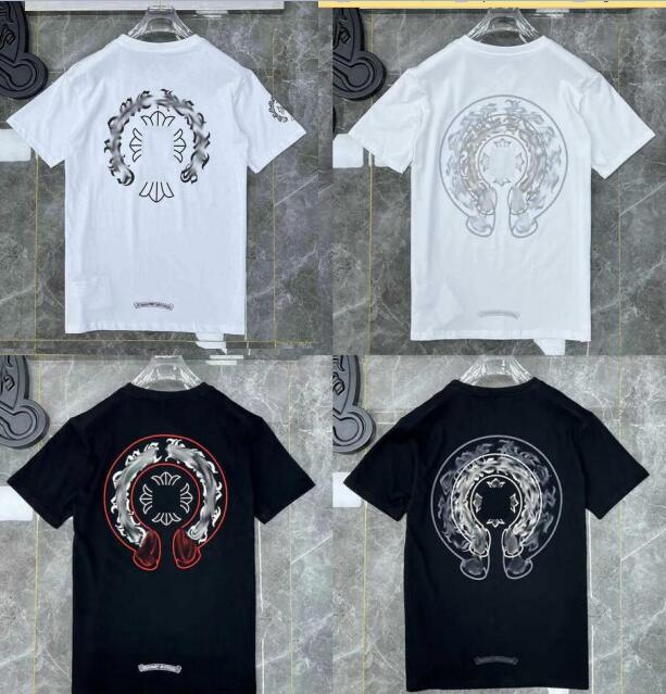 Classic Men's Heart Luxury t Shirt Ch Brand Tops Tees Men Women Sanskrit Letter Chromes Sweatshirts Short Sleeve Horseshoe Designer Couple Cross shirts Tr17, K111
Classic Men's Heart Luxury t Shirt Ch Brand Tops Tees Men Women Sanskrit Letter Chromes Sweatshirts Short Sleeve Horseshoe Designer Couple Cross shirts Tr17, K111