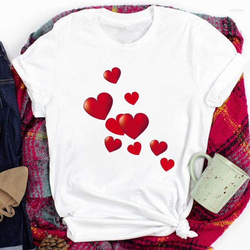 Womens T Shirts Summer Fashion Lady Short Sleeves Casual Ladies Cloth Graphic Top Shirt Exquisite Women Clothing O-neck Basic Female Tees