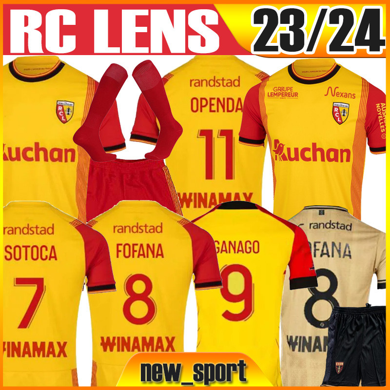 23 24 maillot Lens RC soccer jerseys Sainte Barbe GANAGO CAHUZAC PEREZ GRADIT FORTES 2023 LENS MAURICIO KAKUTA jersey Men kids socks full sets Football Shirts, 22 23 special patch
23 24 maillot Lens RC soccer jerseys Sainte Barbe GANAGO CAHUZAC PEREZ GRADIT FORTES 2023 LENS MAURICIO KAKUTA jersey Men kids socks full sets Football Shirts, 22 23 special patch