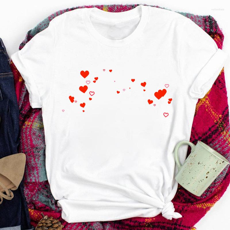 Womens T Shirts Summer Fashion Lady Short Sleeves Casual Ladies Cloth Graphic Top Shirt Exquisite Women Clothing O-neck Basic Female Tees