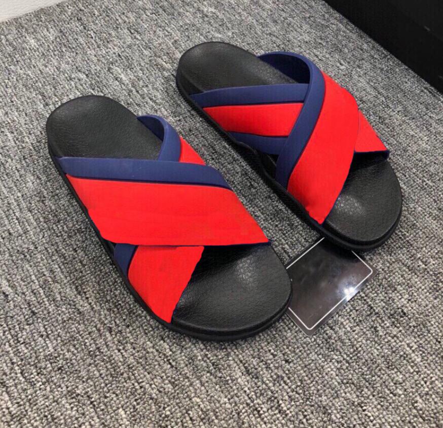 Luxury Designer Men Web Stripe Rubber Slippers Women Green Red White Interlocking G Flat Slide Flip Flops Summer Beach Sandals With Box
Luxury Designer Men Web Stripe Rubber Slippers Women Green Red White Interlocking G Flat Slide Flip Flops Summer Beach Sandals With Box