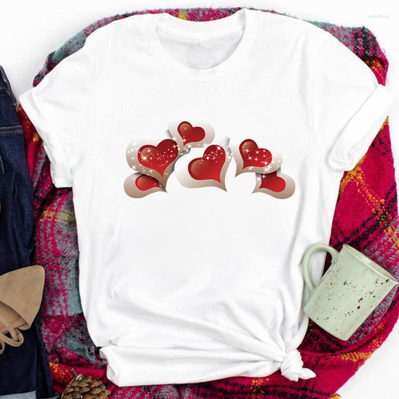 Womens T Shirts Summer Fashion Lady Short Sleeves Casual Ladies Cloth Graphic Top Shirt Exquisite Women Clothing O-neck Basic Female Tees