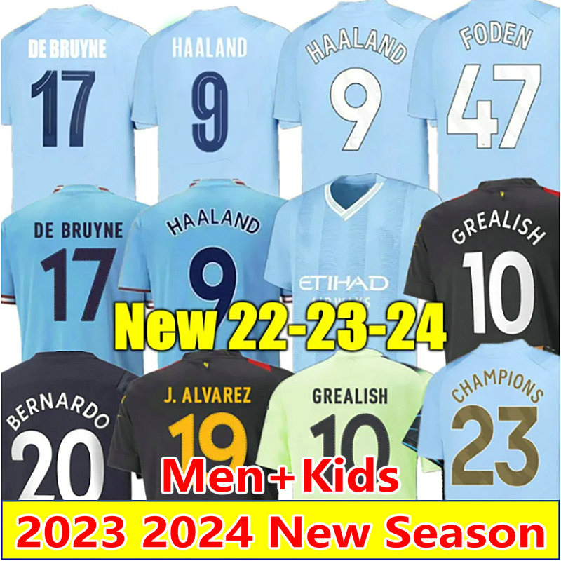 23 24 Haaland SOCCER JERSEYS fans player 2023 2024 RODRIGO FODEN MANS CITIES GREALISH DE BRUYNE 2023 2024 MAHREZ J. ALVAREZ bernardo football shirt men kids uniforms, Special blue
23 24 Haaland SOCCER JERSEYS fans player 2023 2024 RODRIGO FODEN MANS CITIES GREALISH DE BRUYNE 2023 2024 MAHREZ J. ALVAREZ bernardo football shirt men kids uniforms, Special blue