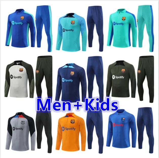 ANSU FATI Camisetas de football 23/24 LEWANDOWSKI soccer tracksuits Half Zipper Jacket TRACKSUIT men and kids barca TRAINING SUIT Barcelona Survetement
ANSU FATI Camisetas de football 23/24 LEWANDOWSKI soccer tracksuits Half Zipper Jacket TRACKSUIT men and kids barca TRAINING SUIT Barcelona Survetement
