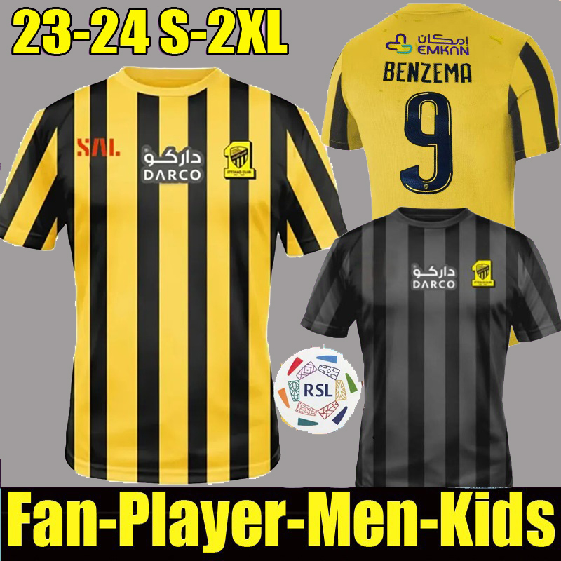 2023 Benzema Al Ittihad Soccer Jerseys 23 24 Home Away Hamdallah Romarinho camesitas Camara Costa Football Shirts Coronado Hegazy maillots de futol, 22-23 away player version
2023 Benzema Al Ittihad Soccer Jerseys 23 24 Home Away Hamdallah Romarinho camesitas Camara Costa Football Shirts Coronado Hegazy maillots de futol, 22-23 away player version