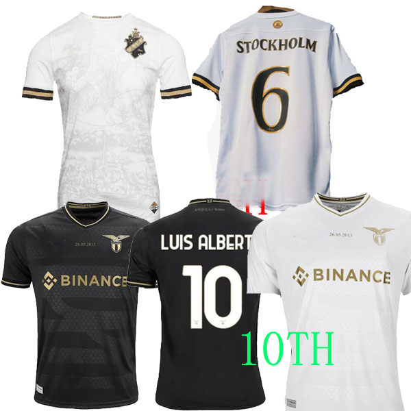 2023 AIK Solna SOCCER jerseys LAZIO STOCKHOLM special Coppa Italia 10th Anniversary HUSSEIN OTIENO GOALKEEPER ROMAGNOLI IMMOBILE LUIS BASTOS football shirts
2023 AIK Solna SOCCER jerseys LAZIO STOCKHOLM special Coppa Italia 10th Anniversary HUSSEIN OTIENO GOALKEEPER ROMAGNOLI IMMOBILE LUIS BASTOS football shirts