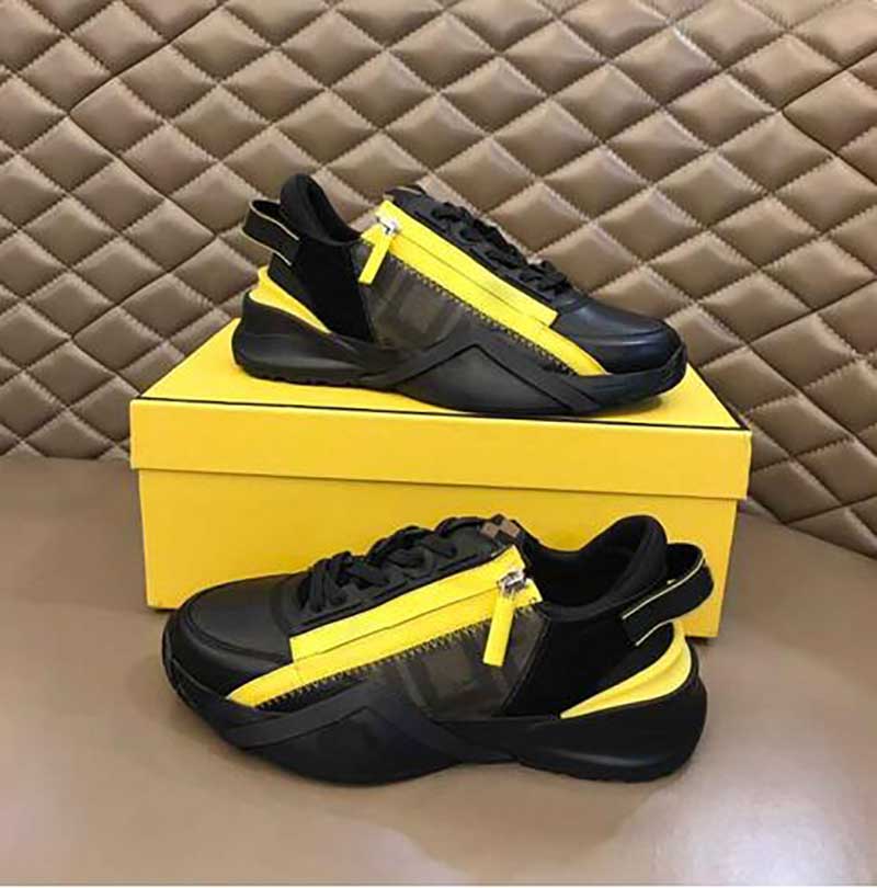 Sport Design Men Flow Trainers Shoes Low Top Rubber Sole Fabric Man Patent Leather Zip Side Sneakers Black White Yellow Men's Wholesale Footwear EU38-46, Blue
Sport Design Men Flow Trainers Shoes Low Top Rubber Sole Fabric Man Patent Leather Zip Side Sneakers Black White Yellow Men's Wholesale Footwear EU38-46, Blue
