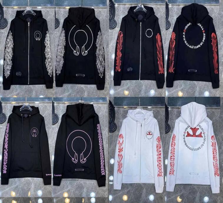Fashion Luxury Mens Jackets Designer Zipper Sweatshirts Heart Horseshoe Cross Print Brand Ch Hoodies Women Chromes Coat Casual Pullover Loose Sweater Jacket 2FZ, K1111
Fashion Luxury Mens Jackets Designer Zipper Sweatshirts Heart Horseshoe Cross Print Brand Ch Hoodies Women Chromes Coat Casual Pullover Loose Sweater Jacket 2FZ, K1111