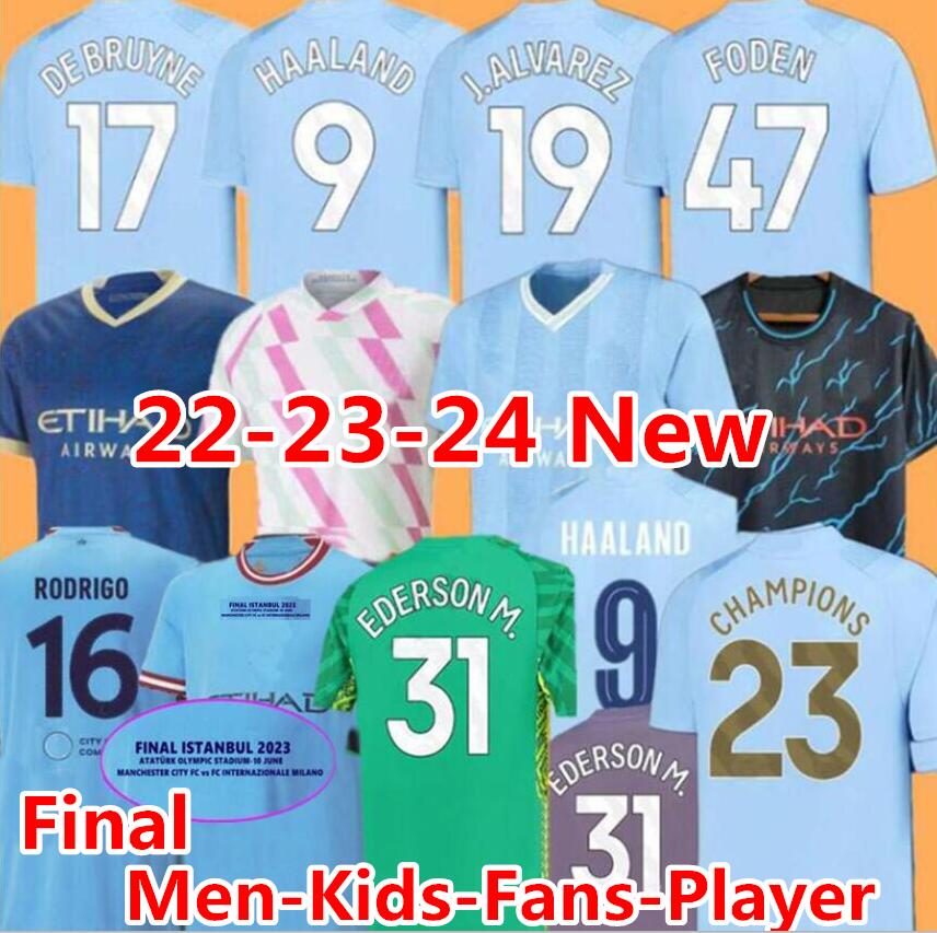 22 23 24 Erling Haaland MANS CITIES SOCCER JERSEYS PHILLIPS GREALISH DE BRUYNE FODEN 2023 2024 MANCHESTERS football shirts men kids kit ALVAREZ final RODRIGO, 2023 pre-match
22 23 24 Erling Haaland MANS CITIES SOCCER JERSEYS PHILLIPS GREALISH DE BRUYNE FODEN 2023 2024 MANCHESTERS football shirts men kids kit ALVAREZ final RODRIGO, 2023 pre-match