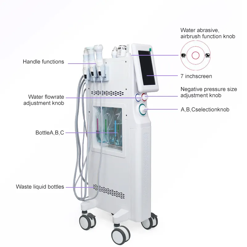 2023 H202 6 in 1 Microdermabrasion Aqua Peel Deep Cleaning Skin Tightening Portable Hydro Water Facial Jet Machine Hydrofacials
2023 H202 6 in 1 Microdermabrasion Aqua Peel Deep Cleaning Skin Tightening Portable Hydro Water Facial Jet Machine Hydrofacials