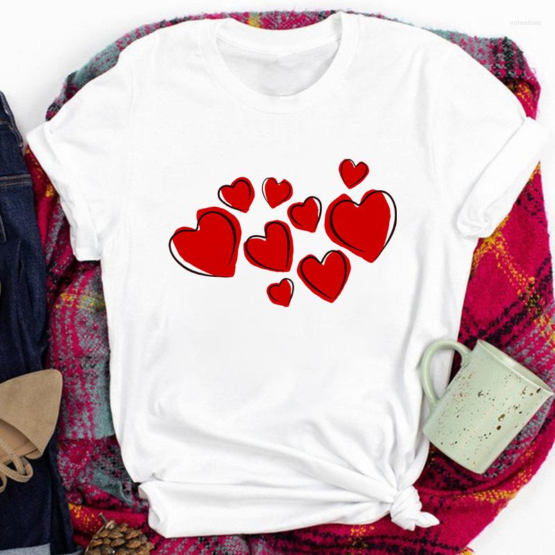 Womens T Shirts Summer Fashion Lady Short Sleeves Casual Ladies Cloth Graphic Top Shirt Exquisite Women Clothing O-neck Basic Female Tees