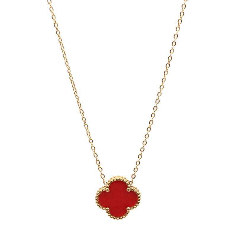 designer jewelry women diamond pendant four leaf clover necklace Zircon crystal pendant necklace Lady's birthday gift necklace Valentine's Day engagement gift
designer jewelry women diamond pendant four leaf clover necklace Zircon crystal pendant necklace Lady's birthday gift necklace Valentine's Day engagement gift