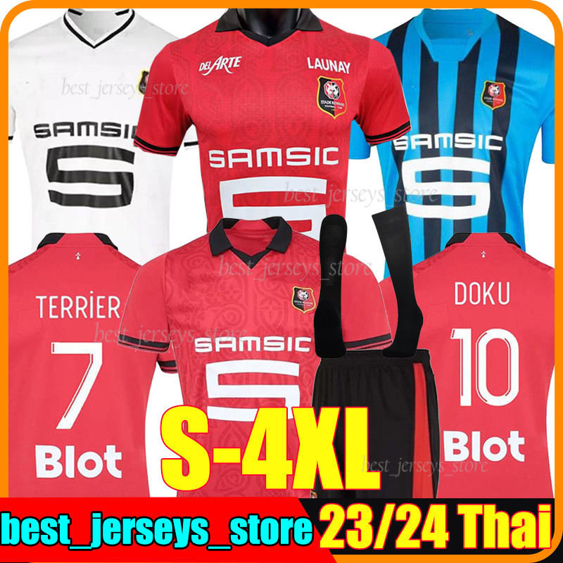 4XL 23/24 Stade Rennais soccer jerseys Rennes 2023 2024 fans palyer version SULEMANA BOURIGEAUD TERRIER DOKU LABORDE SANTAMARIA men kids kit sock football shirt, 23-24 home
4XL 23/24 Stade Rennais soccer jerseys Rennes 2023 2024 fans palyer version SULEMANA BOURIGEAUD TERRIER DOKU LABORDE SANTAMARIA men kids kit sock football shirt, 23-24 home