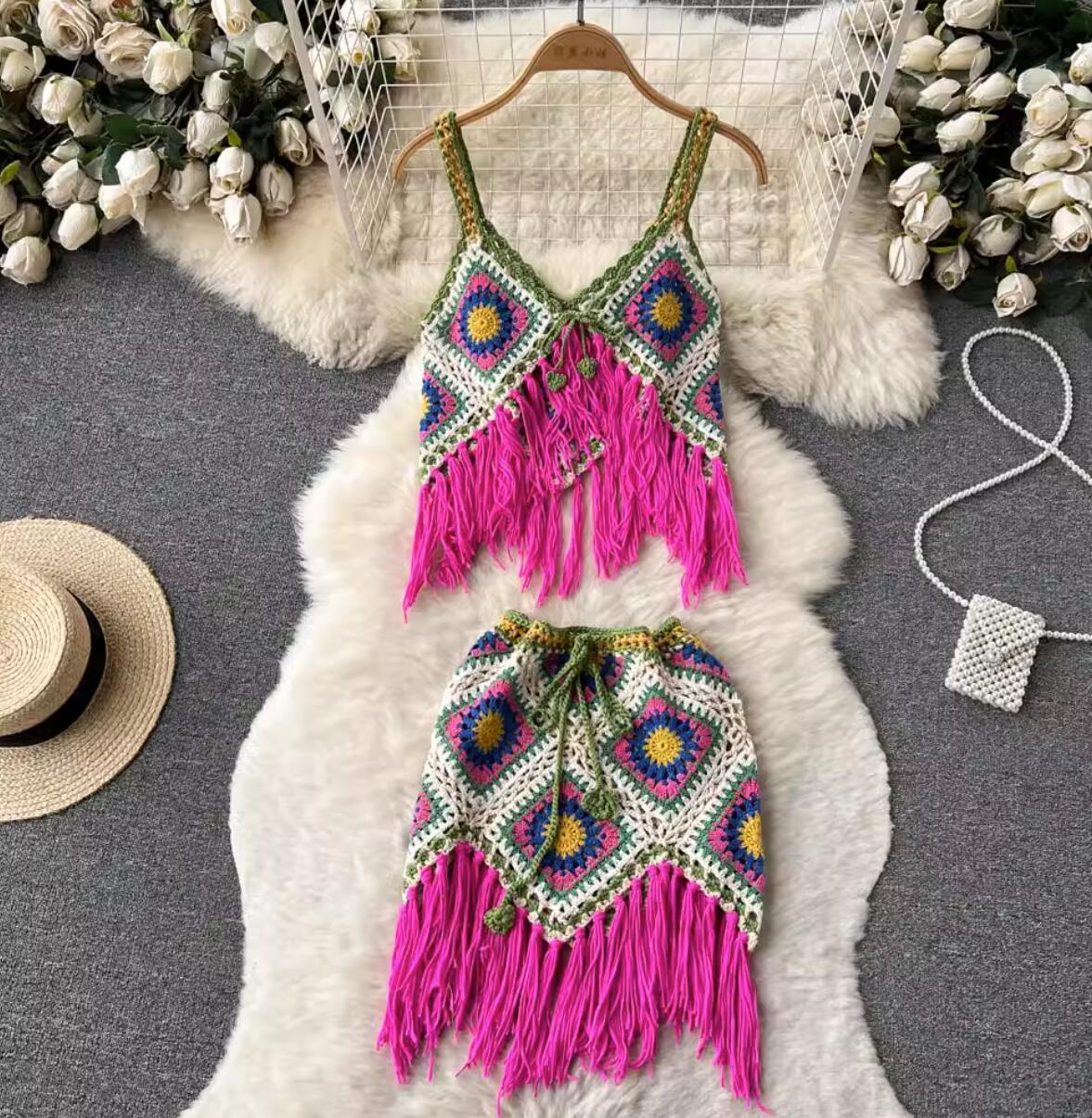 Summer Sweet Women Two Piece Dress Off The Shoulder Lace Embroidery Patchwork Chiffon Shirt Top Irregular Flower Women Hollow Out Vintage Mini Skirt 2023, Same as picture
Summer Sweet Women Two Piece Dress Off The Shoulder Lace Embroidery Patchwork Chiffon Shirt Top Irregular Flower Women Hollow Out Vintage Mini Skirt 2023, Same as picture