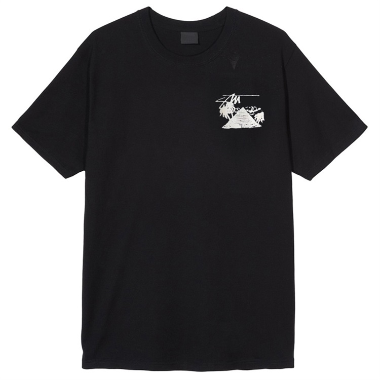 2023 New High-quality Fashion Brand Short-sleeved Men And Women Couples Heavy Cotton T-shirts