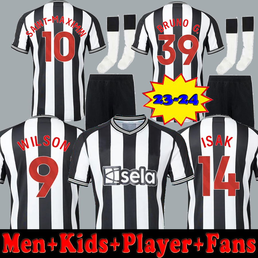 23 24 ISAK Newcastle soccer jersey BRUNO G Botman WILSON JOELINTON 2023 2024 Player Fans vertion MAXIMIN SHELVEY ALMIRON TARGETT WOOD football shirt men kids kits, Pre match epl patch
23 24 ISAK Newcastle soccer jersey BRUNO G Botman WILSON JOELINTON 2023 2024 Player Fans vertion MAXIMIN SHELVEY ALMIRON TARGETT WOOD football shirt men kids kits, Pre match epl patch