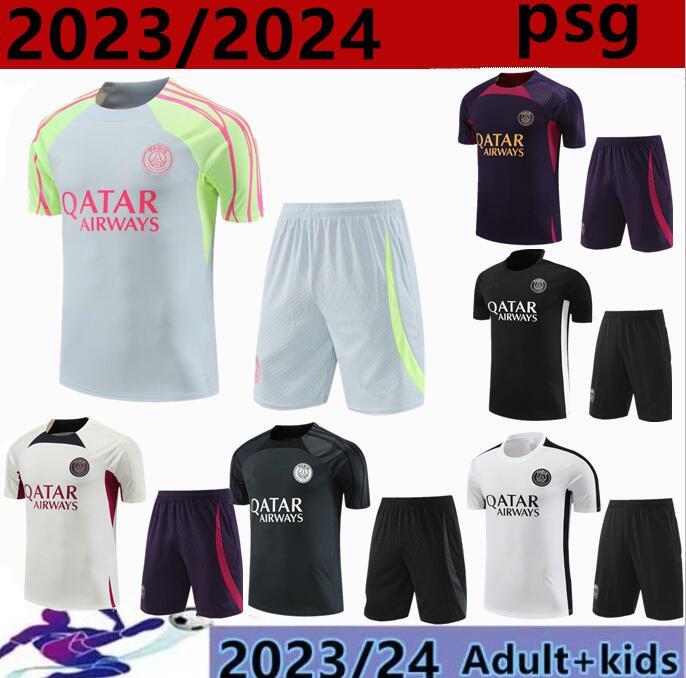 23 24 PSGs tracksuit 2023 2024 PARIS Sportswear training suit Short sleeved suit soccer Jersey kit uniform chandal adult sweatshirt Sweater sets men kids
23 24 PSGs tracksuit 2023 2024 PARIS Sportswear training suit Short sleeved suit soccer Jersey kit uniform chandal adult sweatshirt Sweater sets men kids