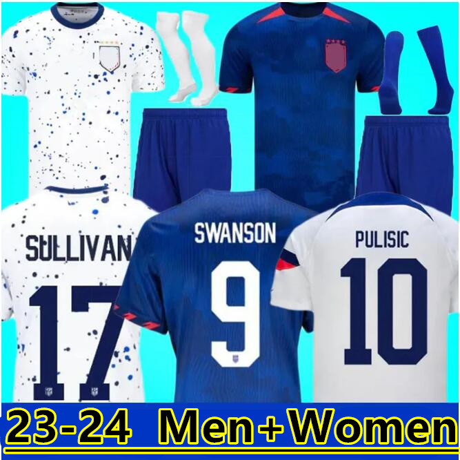 2023 PULISIC Soccer Jerseys REYNA AARONSON WEAH ACOSTA McKENNIE 23 24 maillot de futol FERREIRA DEST MORGAN ADAMS Us A Football shirt RAPINOE DUNN men women kids set66, Blue
2023 PULISIC Soccer Jerseys REYNA AARONSON WEAH ACOSTA McKENNIE 23 24 maillot de futol FERREIRA DEST MORGAN ADAMS Us A Football shirt RAPINOE DUNN men women kids set66, Blue