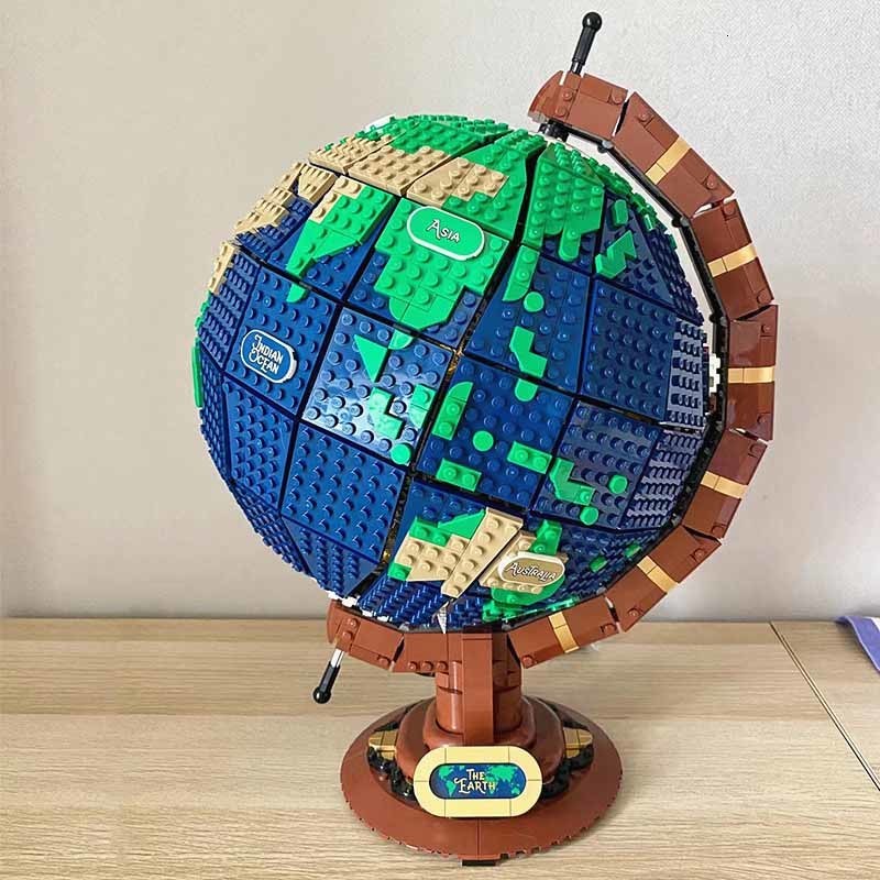 Blocks Ideas World Globe Map Earth 2585 Pcs Assembly Moc Building Block Model Kit Compatible 21332 Educational Bricks Toys For Kid Gift 230609
Blocks Ideas World Globe Map Earth 2585 Pcs Assembly Moc Building Block Model Kit Compatible 21332 Educational Bricks Toys For Kid Gift 230609